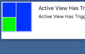 AdSense Active View Monitor