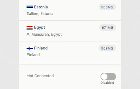 vpnEstonia - Fastest VPN at lowest latency