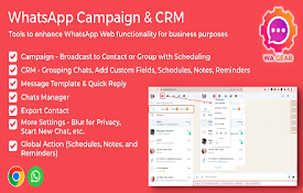 WA Gear - WhatsApp Campaign and CRM