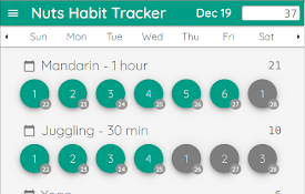 Nuts Habit Tracker
