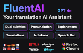FluentAI：Netflix等的双字幕