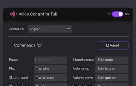 Voice Control for Tubi TV