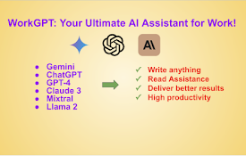 WorkGPT - Your Ultimate AI GPT for Work (with ChatGPT, Gemini, Claude)
