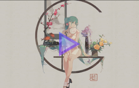Hatsune Miku China Dress Live Wallpaper