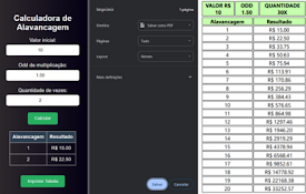 Calculadora de Alavancagem