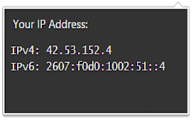 My Current IP / IPv6 Address