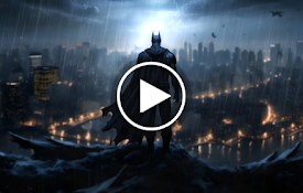 Batman Gotham City Stormy Night Live Wallpaper