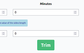 Trim video online