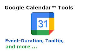 Toolset for Google Calendar™
