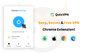 QuixVPN - Easy, Secure &amp; Free VPN Chrome Extension