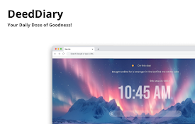 DeedDiary – Good Deeds Journal &amp; Positivity Tracker