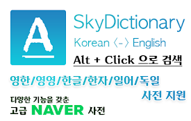 SkyDictionary - 멀티 네이버 사전