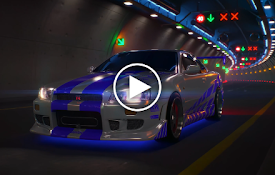 Nissan Skyline Live Wallpaper New Tab