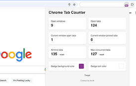 Chrome Tab Counter