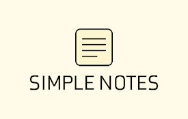 Simple Notes