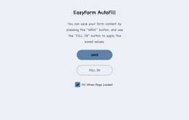 EasyForm AutoFill