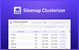 Sitemap Clusterizer - Simplify XML Sitemap Analysis