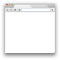Empty New Tab Page