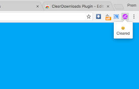 Clear Downloads Plugin