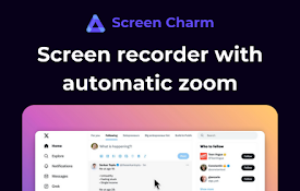 Screen Charm - Professional Browser Recorder