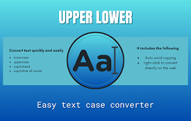 Upper Lower - Text Case Converter