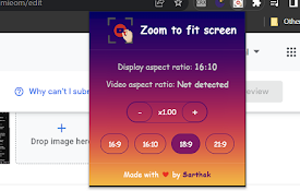 Video Aspect Ratio Zoom