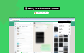 Privacy Extension for WhatsApp Web
