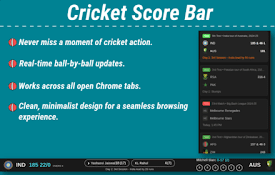 Cricket Score Bar