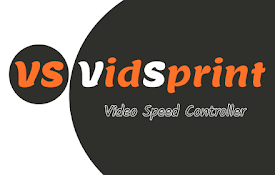 VidSprint: Video Speed Controller