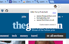 Clacks Tracker - GNU Terry Pratchett