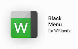 Black Menu for Wikipedia