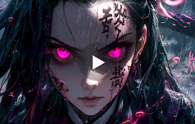 Dark Nezuko Kamado Live Wallpaper