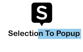 Selection To PopUp