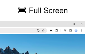 Full Screen for Google Chrome