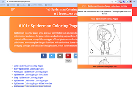 Spiderman Coloring Pages