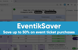 EventikSaver: Event Ticket Price Comparison