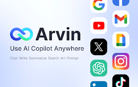Arvin: 1-click to Use AI Copilot Anywhere
