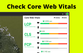 Core Web Vitals：检查移动版和桌面版