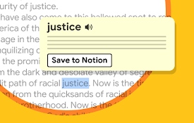 Dictionary to Notion