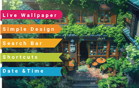Ghibli Coffee Shop Live Wallpaper