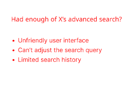Better Twitter/X Search