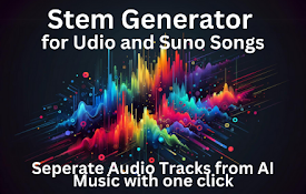 Stem Splitter for Udio and Suno Songs
