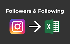 IG Exporter &amp; Scraper: 将Instagram关注者和关注数据导出到列表