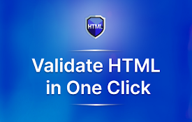 HTML验证器 | HTML validator