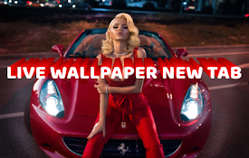 Luxury Cars and Enchanting Female Models Live Wallpaper