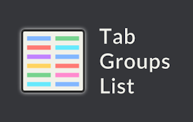 Tab Groups List