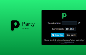 Hulu Party: watch Hulu together and chat