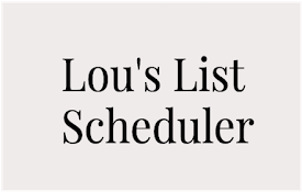Lou's List Scheduler