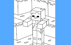 Minecraft Coloring Book 789