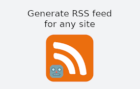 RSS Feed Generator for any site